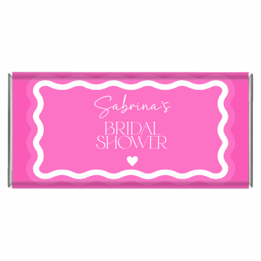 hot pink swirl chocolate